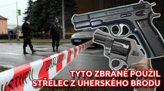 Tohle jsou zbraně, kterými šílenec v Brodu postřílel 8 LIDÍ!