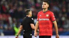 Schick hrál poprvé od listopadu. Porážce Bayeru v EL nezabránil. Hložek trefil tyč