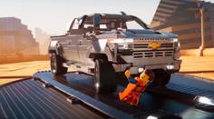 Chevrolet postavil nového obra z lega. Řídí ho figurky z filmu