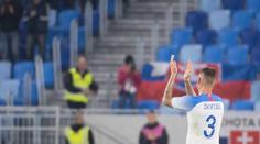 Trapas na Slovensku: Škrtel se loučil, na stadionu bylo prázdno