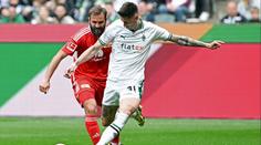Čvančara v základní sestavě gól nevykouzlil, Gladbach hrál bez branek