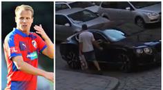 Takhle Limberskému poničili auto: Pachatel si nejdřív obešel lokály!
