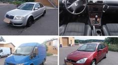 VELKÁ DRAŽBA: Ford za 5 tisíc, Transit za 12 tisíc, Superb za 30!