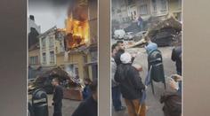 Exploze a požár v Bruselu: Jeden mrtvý a sedm zraněných