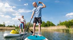 Paddleboarding: Pádlování může pomoci od závislosti na telefonu, říká sportovec