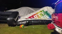 Bouřka zbořila stan na festivalu v Jihlavě. Tři lidé skončili na JIP