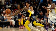 Basketbalista Morant zazářil 47 body, Memphis srovnal sérii s Golden State