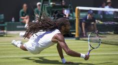 FANTAZIE! Na zadek, pak rybička, Dreddy opět bavil Wimbledon