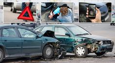 Víte, jak se chovat při nehodě? Neriskujte zdraví a peníze! NÁVOD