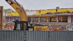 Stačil týden demolice. Slavný stadion Dukly je téměř srovnaný se zemí