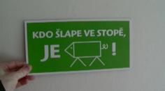 Záhada cedulí v Krkonoších vyřešena. Žádní vandalové, pověsili je správci parku