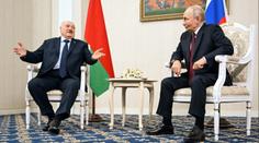 Varovný signál pro Západ. Putin si šel pro radu o mírovém plánu k Lukašenkovi