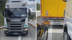 Řidič kamionu řekl, proč zablokoval D1! Chtěl jsem už domů, hájí se