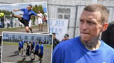 Fotbal za mřížemi: Ruští reprezentanti ladí formu ve vězení