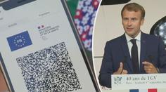 Macronův covid pas se dostal na veřejnost. Potvrzení mohl použít kdokoliv