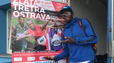Usain Bolt je podeváté v Ostravě! Pro akreditaci si přišel jako první
