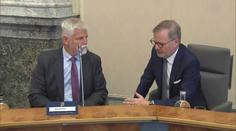 Fiala jednal s prezidentem Pavlem. Mluvili o domácí politice i bezpečnosti