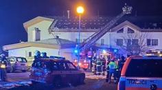 Požár domu s pečovatelskou službou na Semilsku má jednu oběť