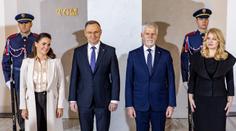 Hlavy Visegrádu se sešly v Praze. Mají spory, spolupráce ale má smysl, říká politolog