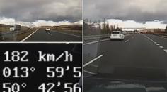 Rychle a zběsile na D8. Policisté chytili i řidiče, který se řítil 210 km/h!