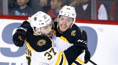 Pastrňák rozhodl o výhře Bruins. Gólem oslavil narozeniny i Jaškin!