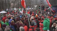 Belgii ochromila celonárodní stávka. Lidé protestovali proti tamní vládě