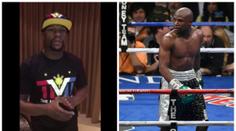 VIDEO: Takhle boxer Mayweather oznámil, že přiletí do Prahy!