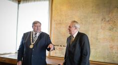 Setkání těžkých vah: Zeman byl vedle hejtmana Mišáka za střízlíka