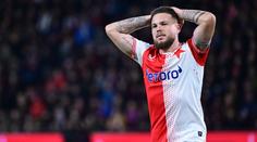 Slavia doma ztratila nečekaně se Zlínem. Sparta může jít v neděli do trháku