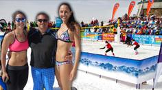 Volejbal na sněhu sní o olympiádě. V Česku mu vládnou sexy krásky!