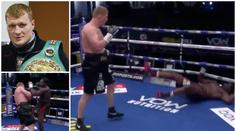Drtivé KO! Povětkin levým zvedákem vypnul soupeře a získal titul WBC
