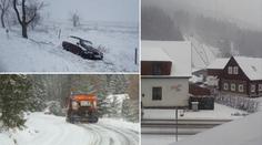 České hory zasypal sníh. A sněžit bude dál. VAŠE FOTKY