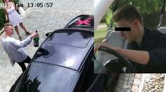 Kdo je mladík, co poničil Landovo auto? Policie má podezřelého