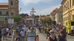 Cyrilometodějské slavnosti pokračují. Do Velehradu se sjely tisíce lidí