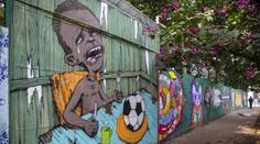 Díla GRAFFITI zkrášlila brazilské ulice. Často ale upozorňují na bídu