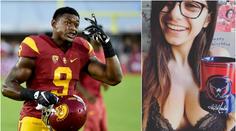 Slavná pornohvězda chtěla flirtovat s hvězdou NFL. Jenže narazila!
