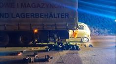 Tragická nehoda na D1. Mladý řidič po nárazu do návěsu zemřel