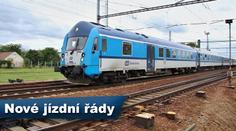 Zrychlení, nové vlaky, lepší vozy. Přehled změn na železnici!