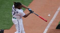 Guerrero stejně jako otec vyhrál home run derby. Odpalem trefil dítě do hlavy