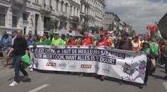 Belgičané stávkovali kvůli inflaci. Nefungovalo letiště ani hromadná doprava