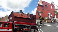 Děti si hrály s otevřeným ohněm, požár způsobil škody za půl milionu
