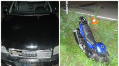 Motorkáře vynesla zatáčka, čelně se srazil s autem! Na místě zemřel