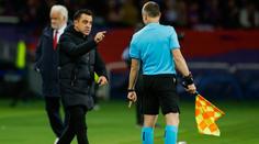 Xavi to opět nezvládl. Dostal další červenou, z prohry vinil hlavně rozhodčí