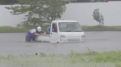 Japonsko zasáhl silný tajfun Faxai! Jeden mrtvý, desítky zraněných