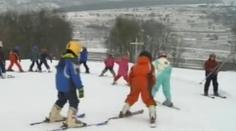 Skiareál v Němčičkách má sjezdovku nejníže v Evropě