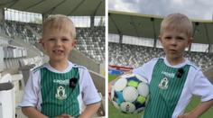 Reklama na roztomilost! Syn jablonecké hvězdy zve fanoušky na finále MOL Cupu