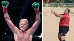Nedělní virály: Pardubické lajny, Biden jako Fury, šílený rozhodčí a další