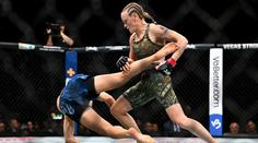 Ševčenková zlomila soupeřce nos a opět slaví, legenda UFC se loučila
