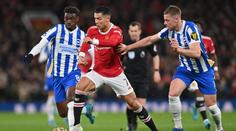 Ronaldo se trefil poprvé v novém roce a pomohl k výhře nad Brightonem