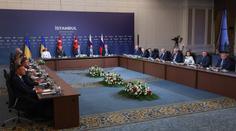 Setkání Ruska a Ukrajiny trvalo 40 minut. Putinova delegace odmítla dočasné příměří